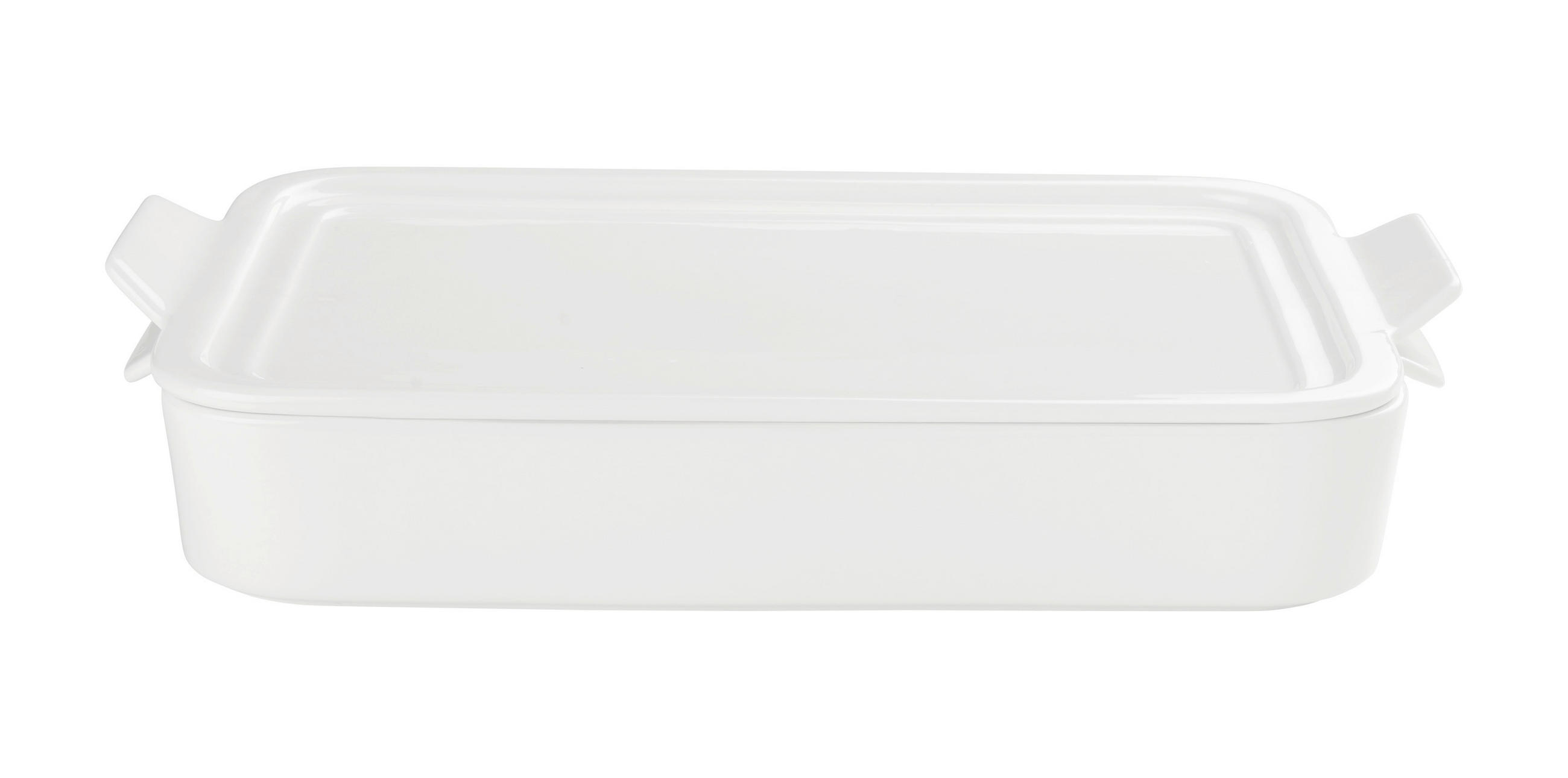 UGNSFORM 34,5/20,5/7,8 cm   - vit, Basics, keramik (34,5/20,5/7,8cm) - Homeware Profession.