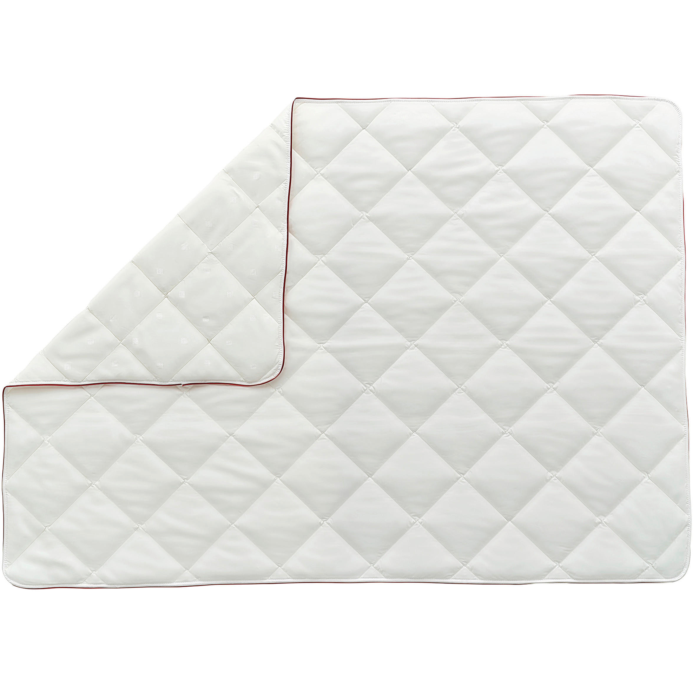 BETTDECKE - Weiß, Basics, Textil (135/200/4cm) - Yatas