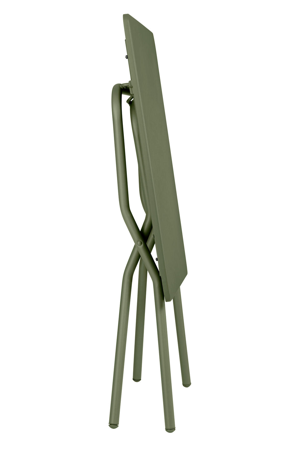 GARTENKLAPPTISCH 70/64/73 cm Metall rechteckig  - Waldgrün, Basics, Metall (70/64/73cm) - Lafuma Mobilier