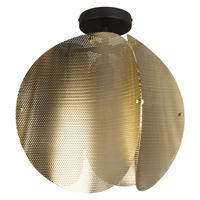 DECKENLEUCHTE Modern 38/39,5 cm  - Goldfarben, Design, Metall (38/39,5cm) - Osram