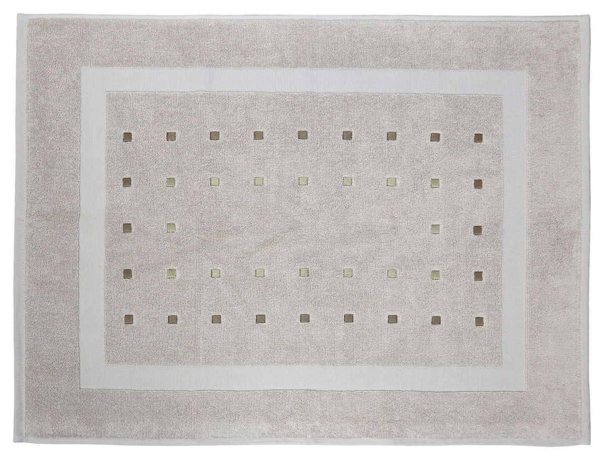 KOUPELNOVÁ PŘEDLOŽKA, 50/70 cm - béžová, Design, textil (50/70cm) - Esposa