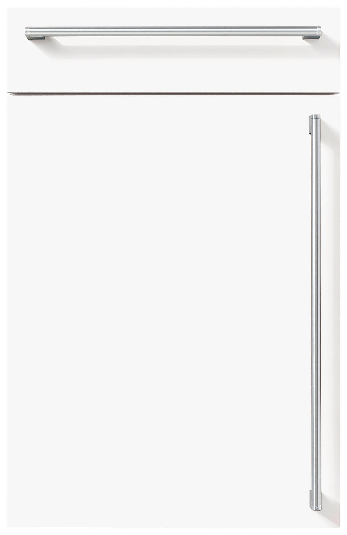 EINBAUKÜCHE   - Weiß, Design, Holzwerkstoff - Novel