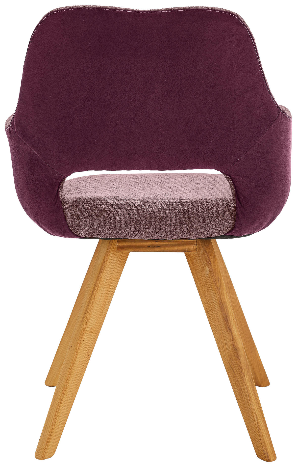 ARMLEHNSTUHL  Stoffauswahl, Typenauswahl, inklusive Armlehnen, abwischbar Flachgewebe, Mikrofaser  - Wildeiche/Eichefarben, Design, Holz/Textil (56/86/64cm) - Lomoco