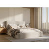 POLSTERBETT 180/200 cm,  in Beige, Lattenrost, Bettkasten,  - Beige/Schwarz, Design, Holz/Textil (180/200cm) - Boxxx