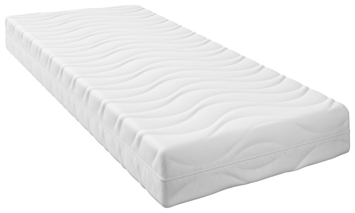 TASCHENFEDERKERNMATRATZE 120/200 cm Höhe ca. 21 cm 7 -Zonen - Weiß, Basics, Textil (120/200cm) - Xora
