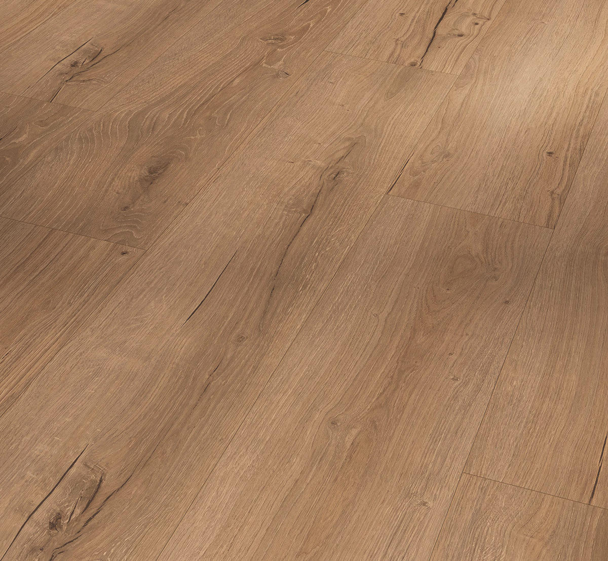 VINYLBODEN Vinyl Basic 5.3  per  m² - Eichefarben, Basics, Kunststoff (120.9/22.5/0.53cm) - Parador