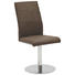 STUHL Braun, Edelstahlfarben - Edelstahlfarben/Braun, Design, Textil/Metall (44/98/65cm) - Novel STUHL Braun, Edelstahlfarben - Edelstahlfarben/Braun, Design, Textil/Metall (44/98/65cm) - Novel