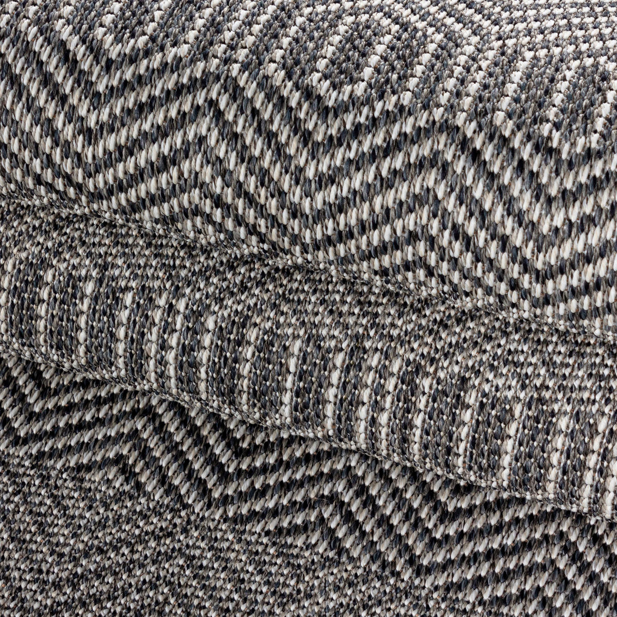 FLACHWEBETEPPICH 120/170 cm Aruba Grau  - Grau, Design, Textil (120/170cm) - Novel