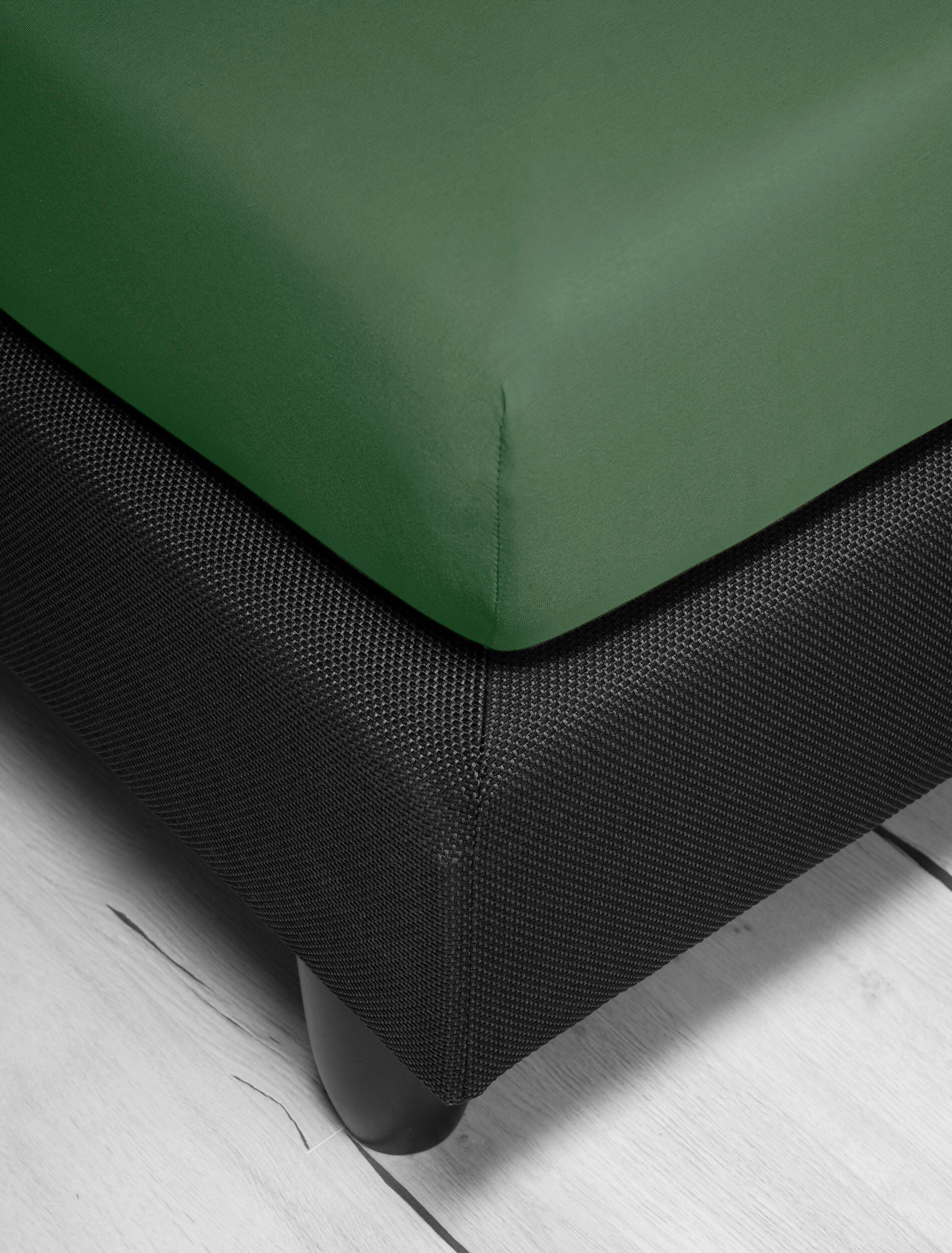 SPANNLEINTUCH 90-100/200 cm Jersey  - Grün, KONVENTIONELL, Textil (90-100/200cm) - Irisette