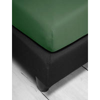 SPANNBETTTUCH Jersey  - Grün, KONVENTIONELL, Textil (180-200/200cm) - Irisette