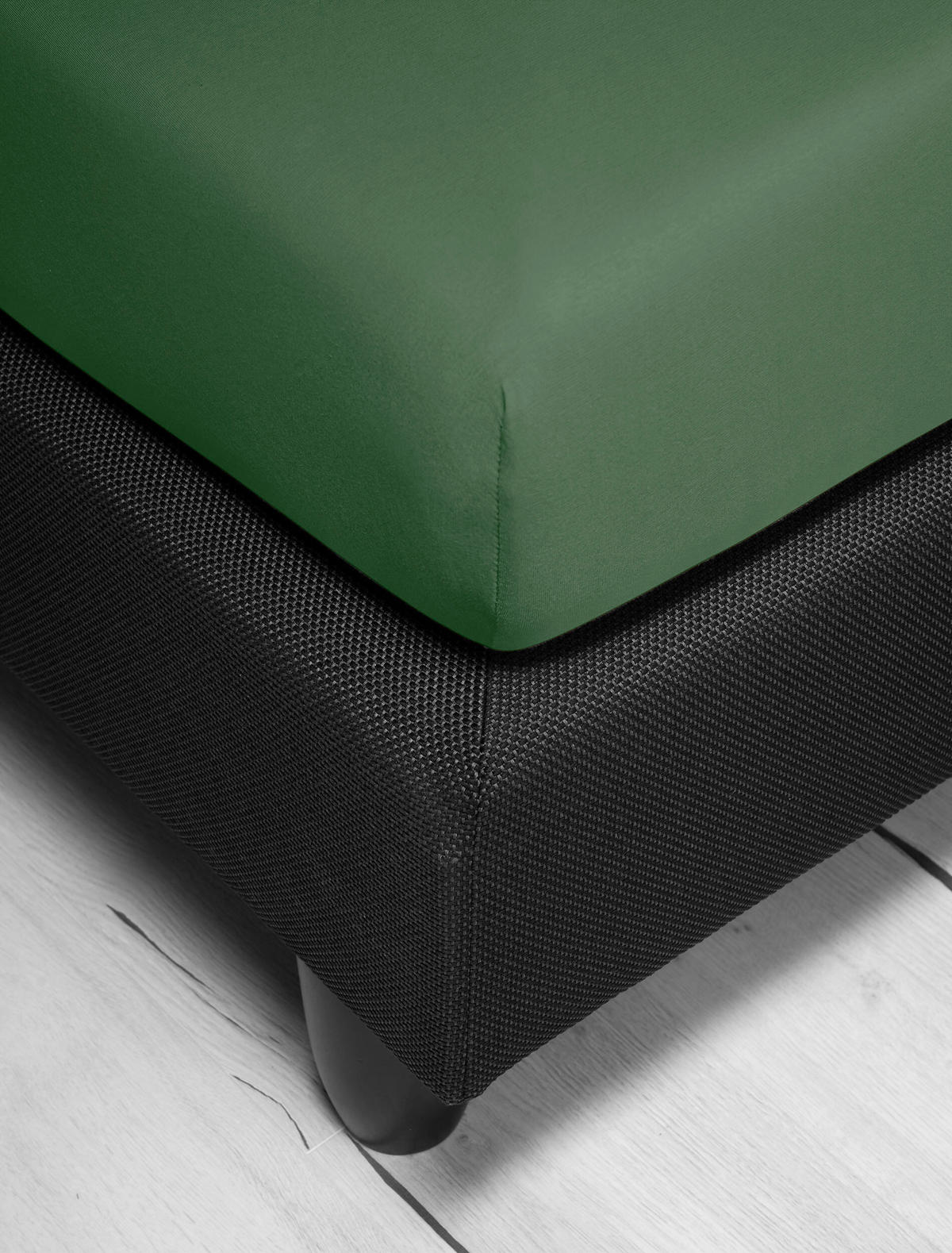 SPANNBETTTUCH Jersey  - Grün, KONVENTIONELL, Textil (180-200/200cm) - Irisette