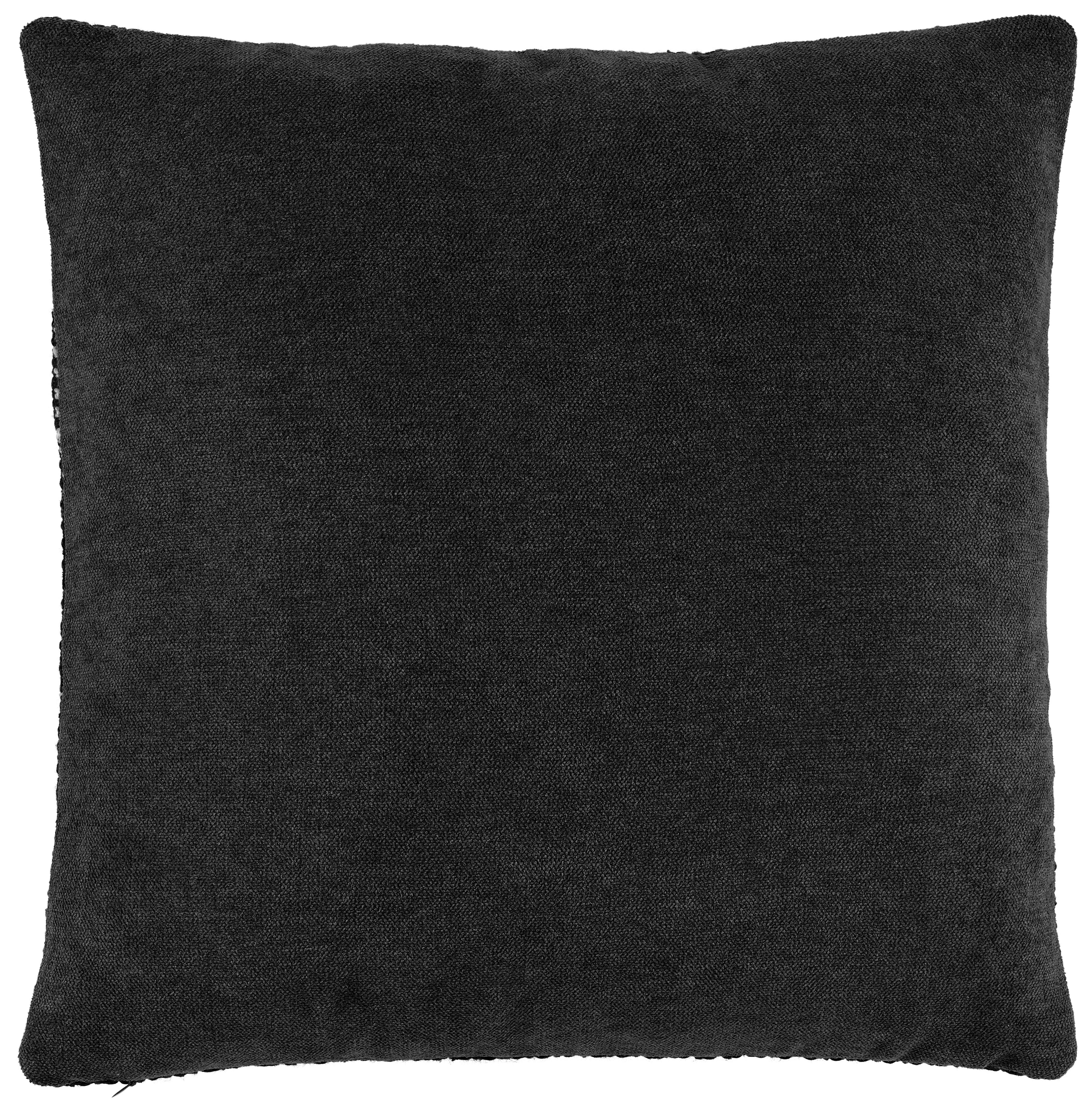 ZIERKISSEN  45/45 cm   - Schwarz, Basics (45/45cm) - X-Mas
