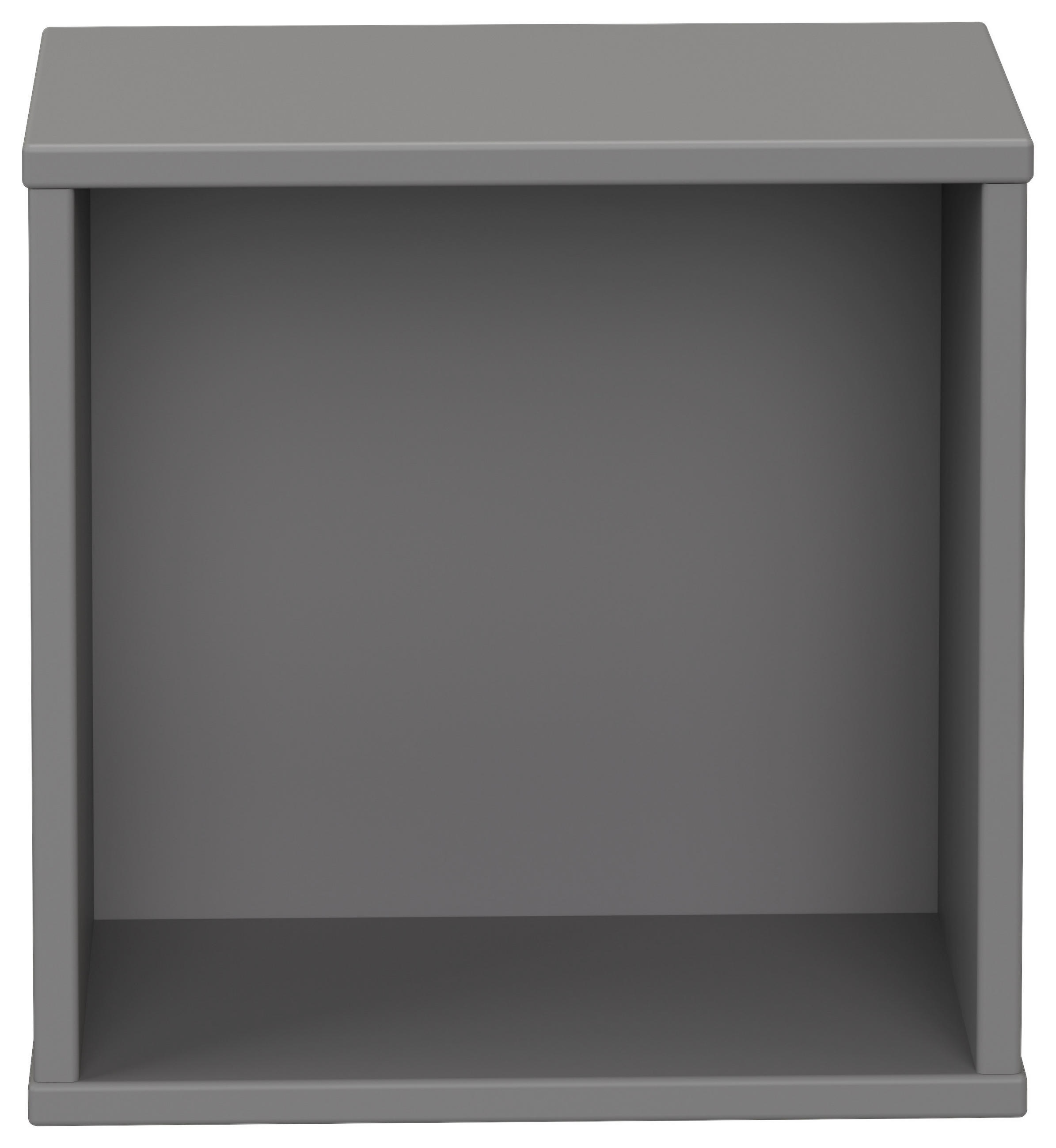 WANDREGAL 35/35/18,7 cm  - Grau, Design, Holzwerkstoff (35/35/18,7cm) - Paidi