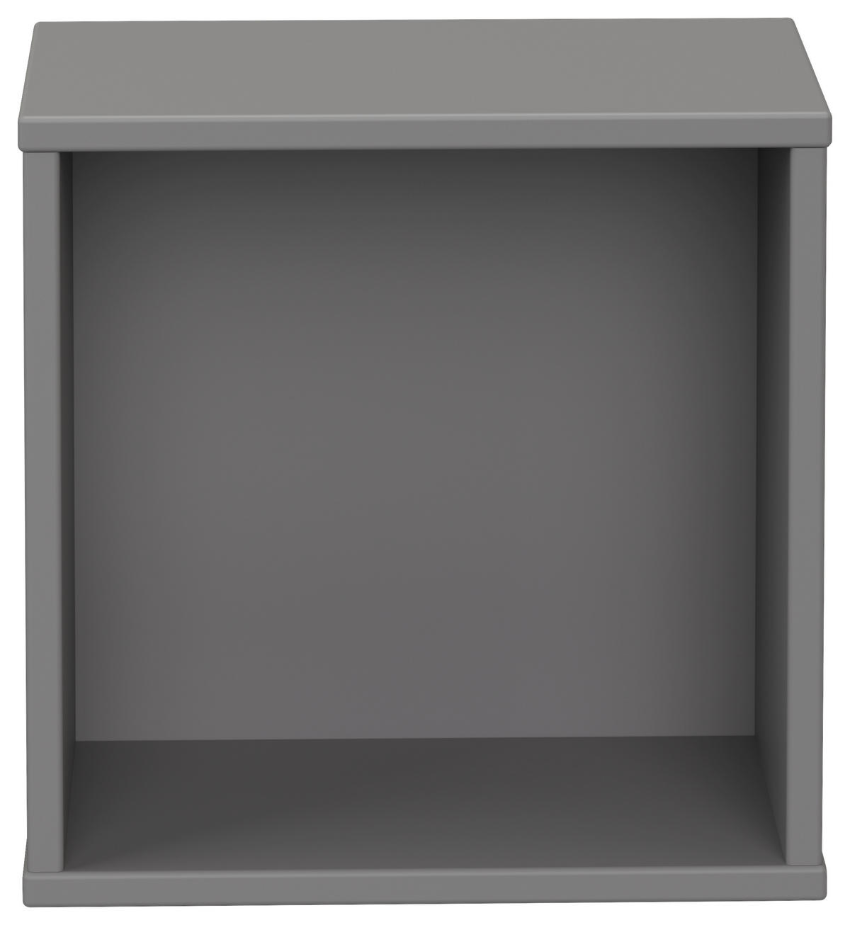 WANDREGAL 35/35/18,7 cm  - Grau, Design, Holzwerkstoff (35/35/18,7cm) - Paidi