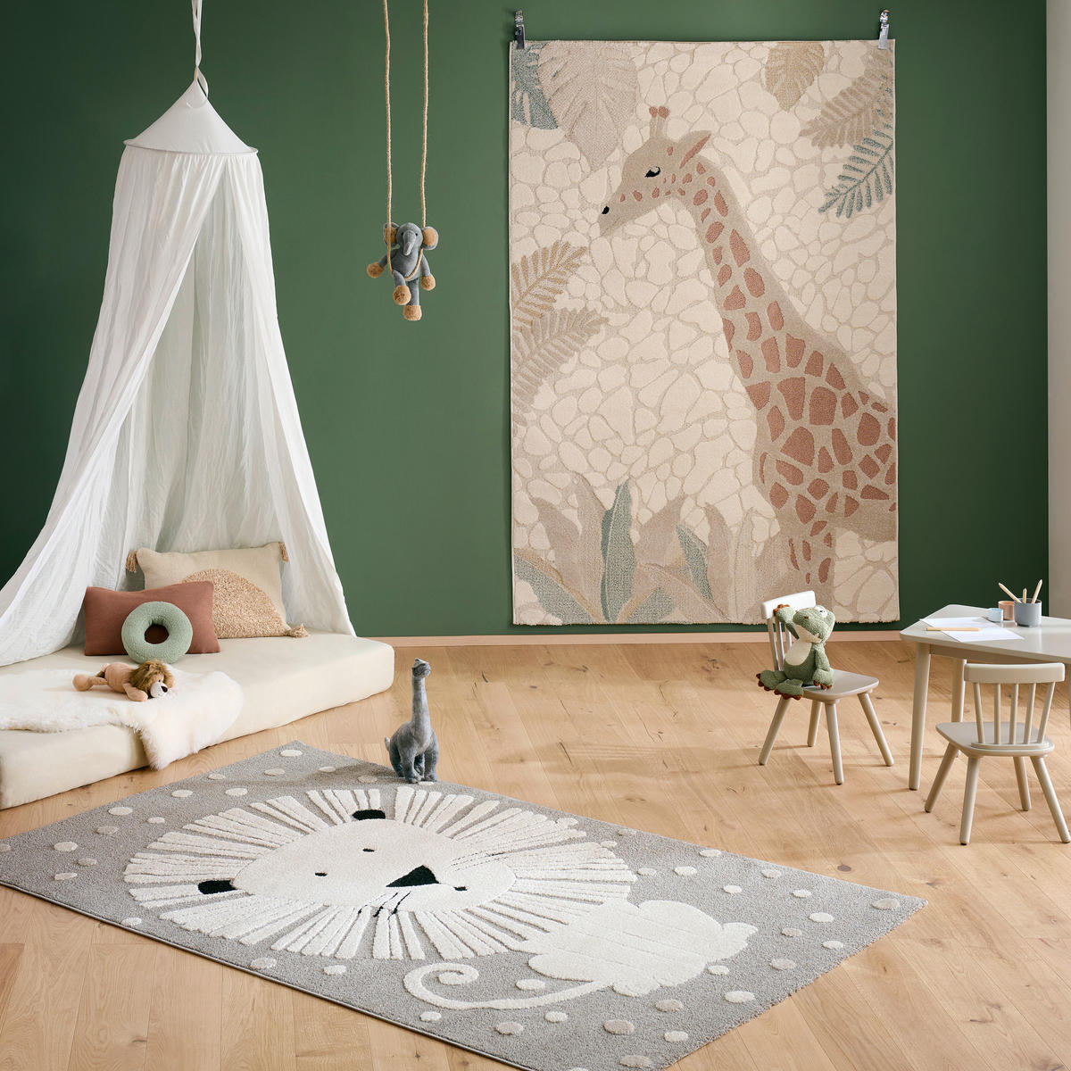 DĚTSKÝ KOBEREC, 80/150 cm, šedá - šedá, Trend, textil (80/150cm) - Ben'n'jen