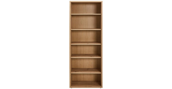 AKTENREGAL Eiche Artisan - Eiche Artisan, KONVENTIONELL, Holzwerkstoff (81,6/217/35,7cm) - Carryhome