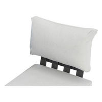 RÜCKENKISSEN Fly  - Hellgrau/Graphitfarben, Design, Textil/Metall (52/17/52cm) - Zebra 
