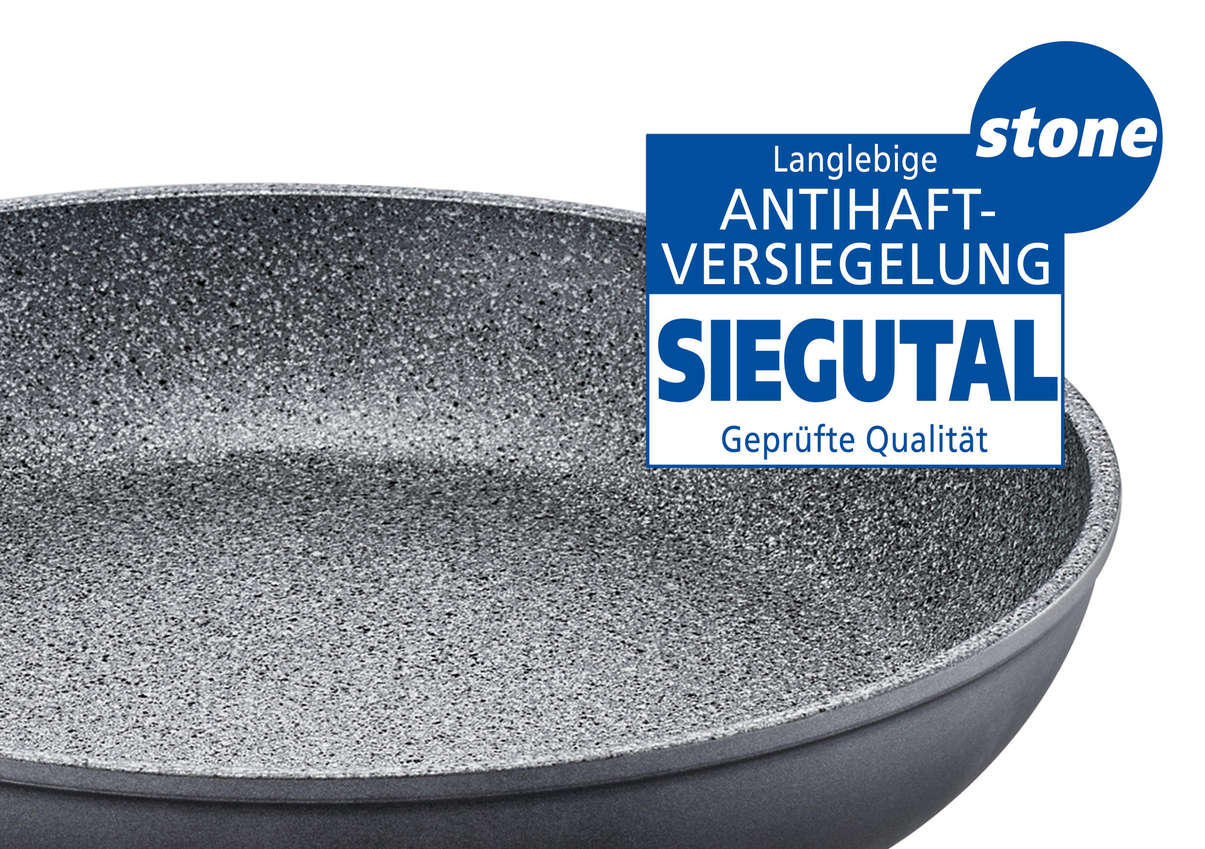 BRATPFANNE ALPHA PTFE-Antihaftbeschichtung 28 cm  - Grau, Basics, Metall (28cm) - Schulte Ufer