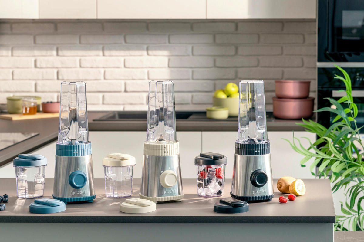 STANDMIXER ON THE GO  - Pastellblau, Basics, Kunststoff (300ml) - GUZZINI