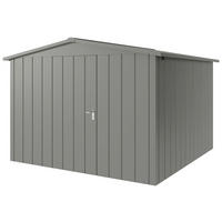 GERÄTEHAUS 333/231/325 cm  - Alufarben, Basics, Metall (333/231/325cm) - Hörmann