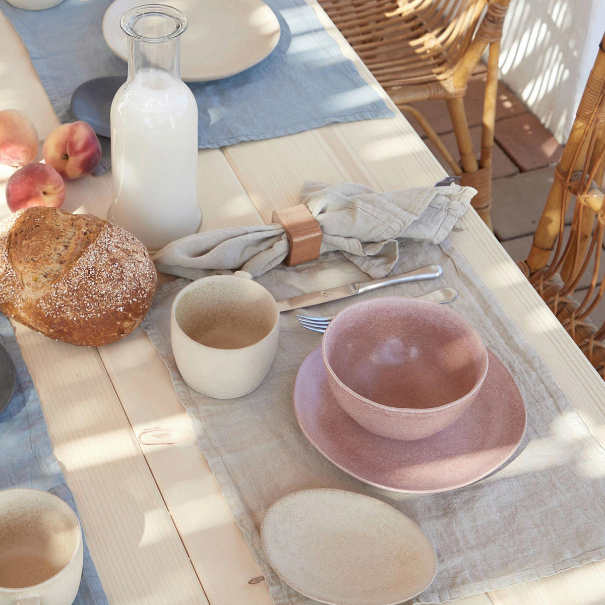 KOMBISERVICE Altrosa LIVIA 12-teilig 4 Personen  - Altrosa, Basics, Keramik - Costa Nova