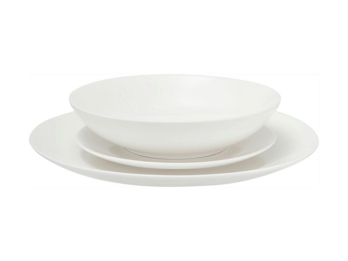 Serviciu De Masă 12 piese  - alb, Design, ceramică (29/29/19,5cm) - Maxwell & Williams