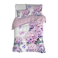 ÁGYNEMŰHUZAT-GARNITÚRA  - pink/fehér, Basics, textil (35/25/3cm)