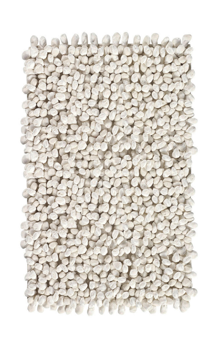 BADEMATTE ROCCA Creme 60/100 cm  - Creme, Basics, Textil (60/100cm) - Aquanova