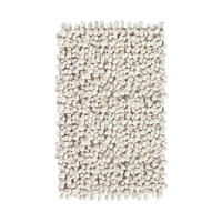 BADEMATTE ROCCA Creme 60/100 cm  - Creme, Basics, Textil (60/100cm) - Aquanova