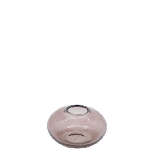 VÁZA  - szürke, Basics, üveg (12/7cm)