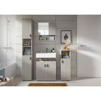 BADRUM 120 cm  - svart/kashmir, Trend, trämaterial/glas (120cm) - MID.YOU