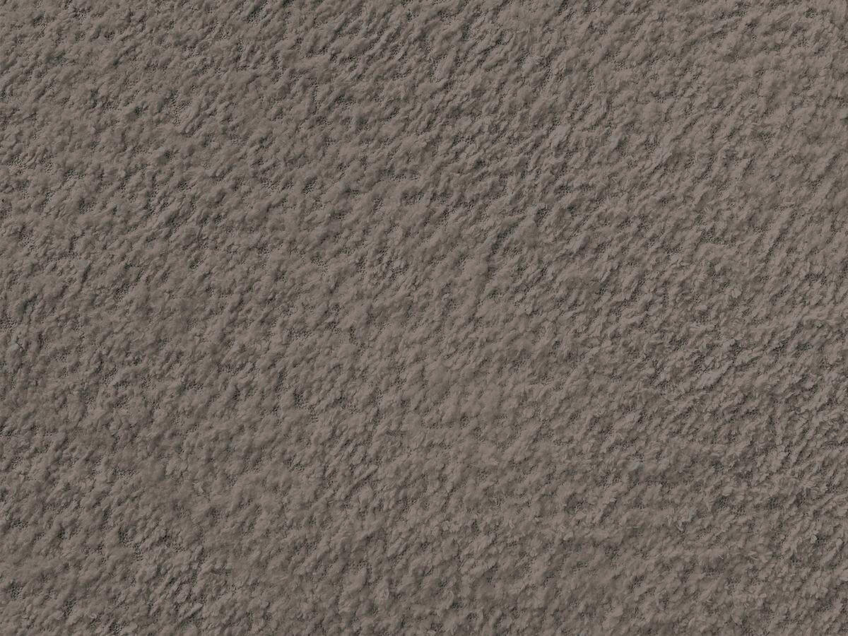 ECKSOFA Ottomane rechts  ANNECY Taupe Bouclé  - Taupe/Schwarz, MODERN, Kunststoff/Textil (262/170cm)
