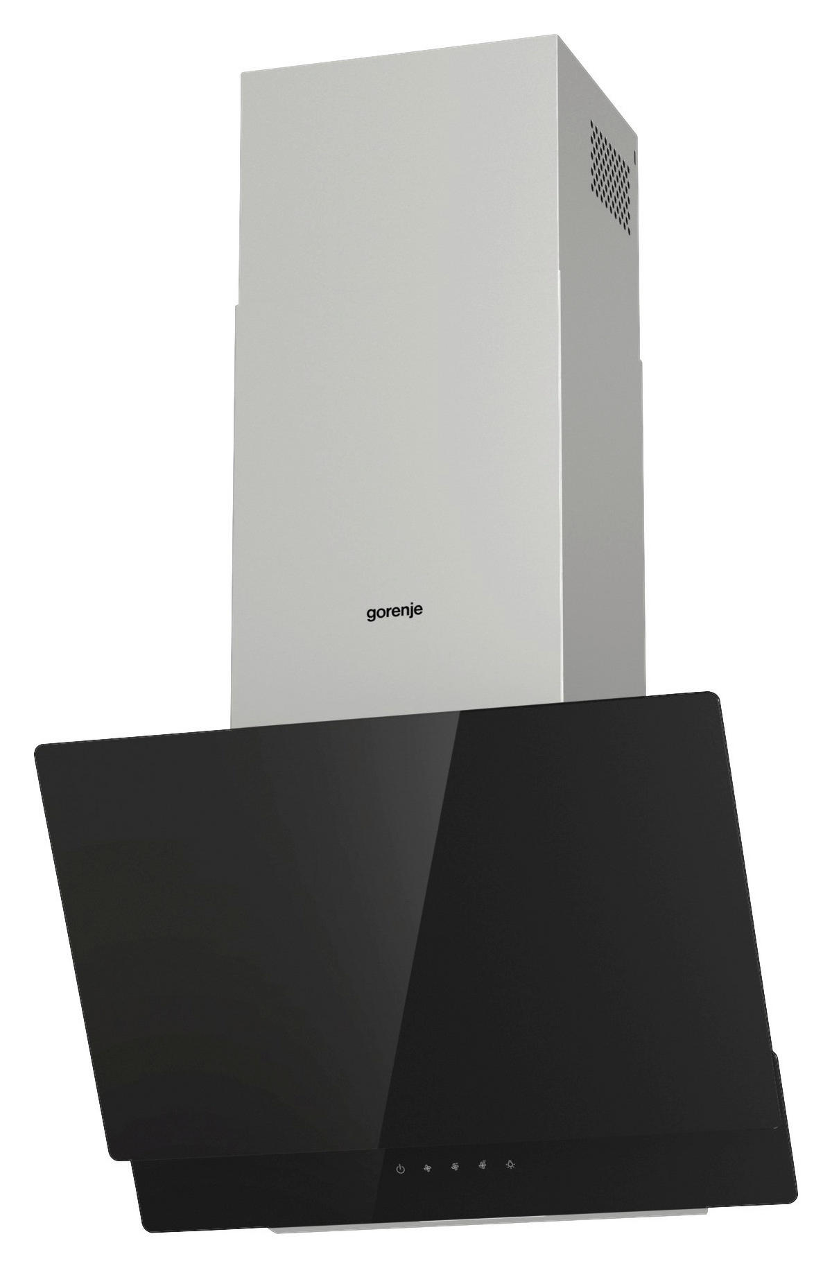 DUNSTABZUGSHAUBE WHI 649 EXBG  - Edelstahlfarben/Schwarz, Basics, Glas/Metall (60/38/33,5cm) - Gorenje