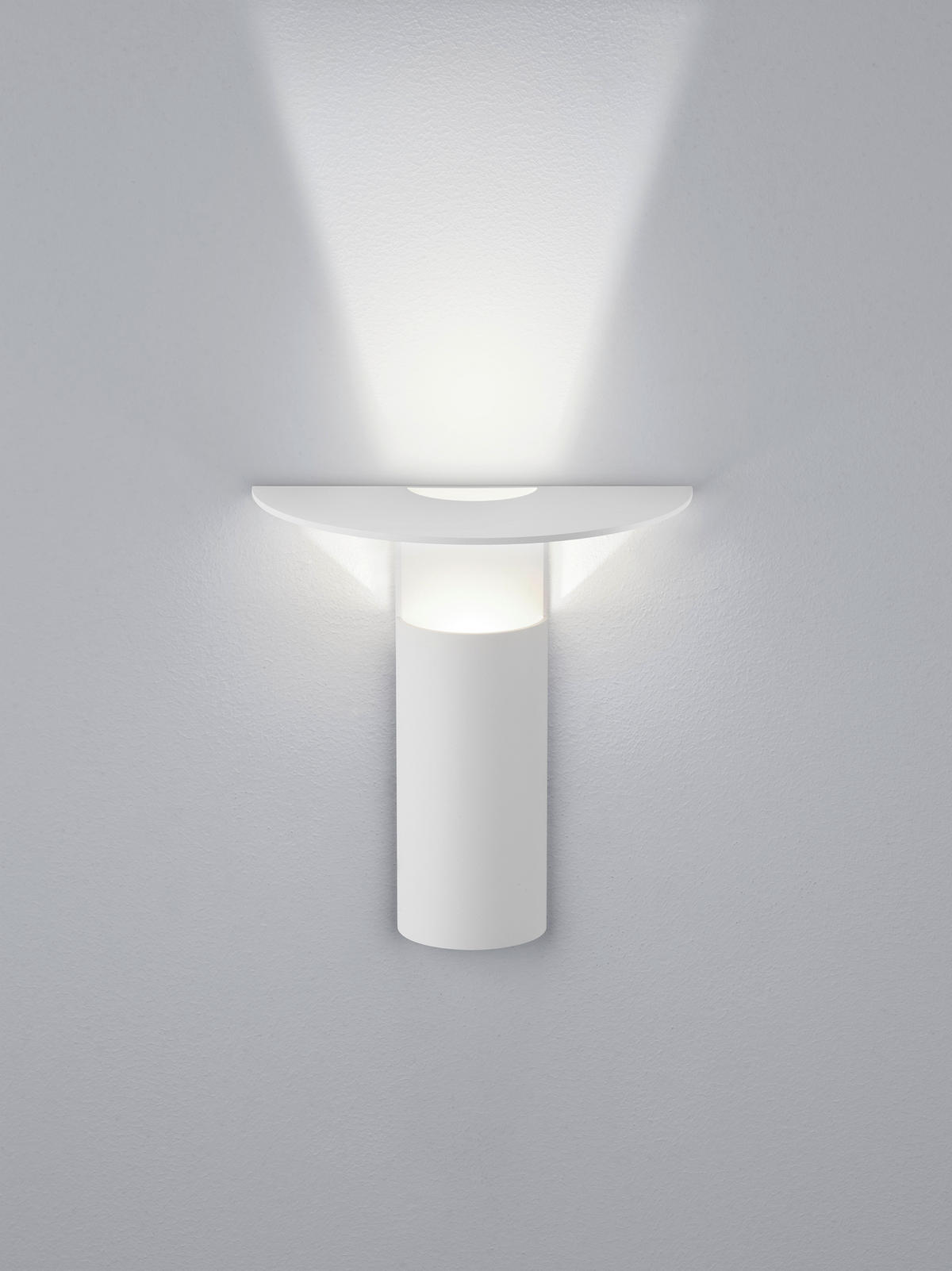 LED-WANDLEUCHTE Viya 21/20/10 cm   - Weiß, Design, Metall (21/20/10cm) - Helestra