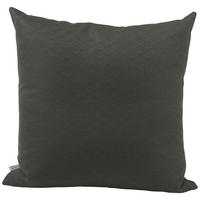 OUTDOOR-KISSEN Raute  - Dunkelgrau, Basics, Textil (55/55cm) - Stern