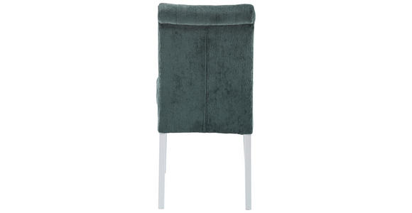 STUHL  Stoffauswahl, Gestellauswahl Chenille  - Jadegrün/Weiß, KONVENTIONELL, Holz/Textil (46,5/91/65cm) - Cantus