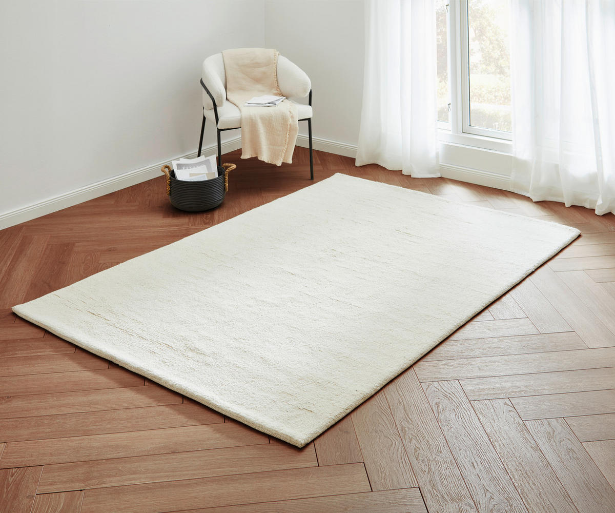BERBERTEPPICH 135/195 cm Naturfarben  - Naturfarben, Basics, Naturmaterialien (135/195cm) - Linea Natura