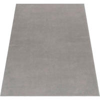 FLACHWEBETEPPICH Wohnzimmer 80/150 cm Madrid Hellgrau rechteckig  - Hellgrau, KONVENTIONELL, Textil (80/150cm) - Novel
