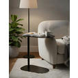 BEISTELLTISCH in Metall 53/38/60 cm  - Schwarz, Basics, Metall (53/38/60cm) - Novel