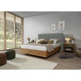 BOXSPRINGBETT 180/200 cm  in Grau, Wildeiche  - Wildeiche/Grau, Natur, Holz/Textil (180/200cm) - Valnatura