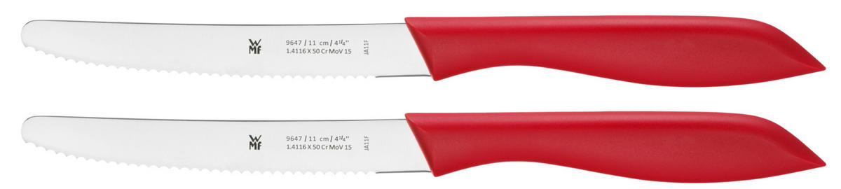 MESSER - Rot, Basics, Kunststoff/Metall (23cm) - WMF