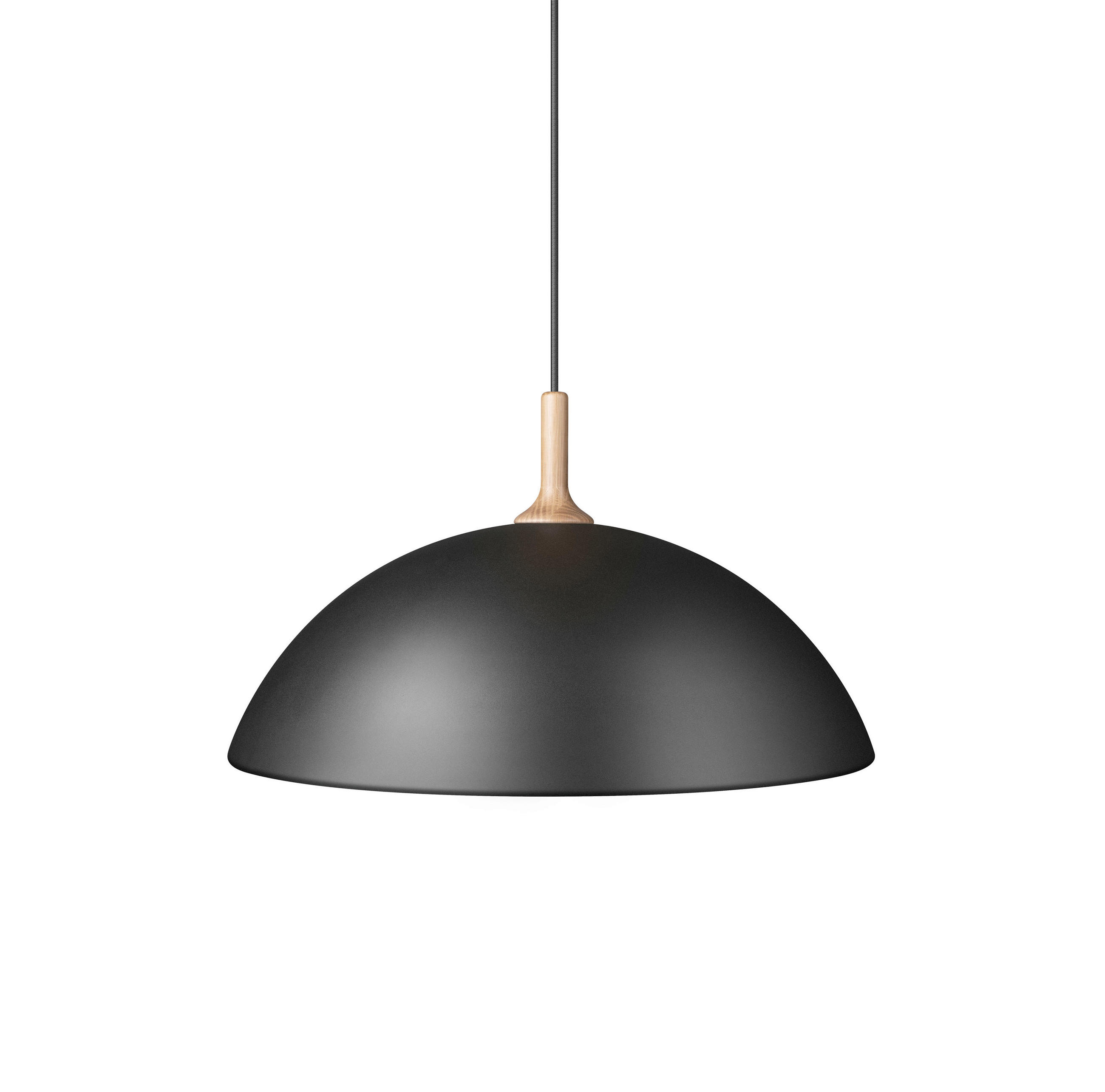 Belid Hängeleuchte Bowl Schwarz, Esche 22.4 cm