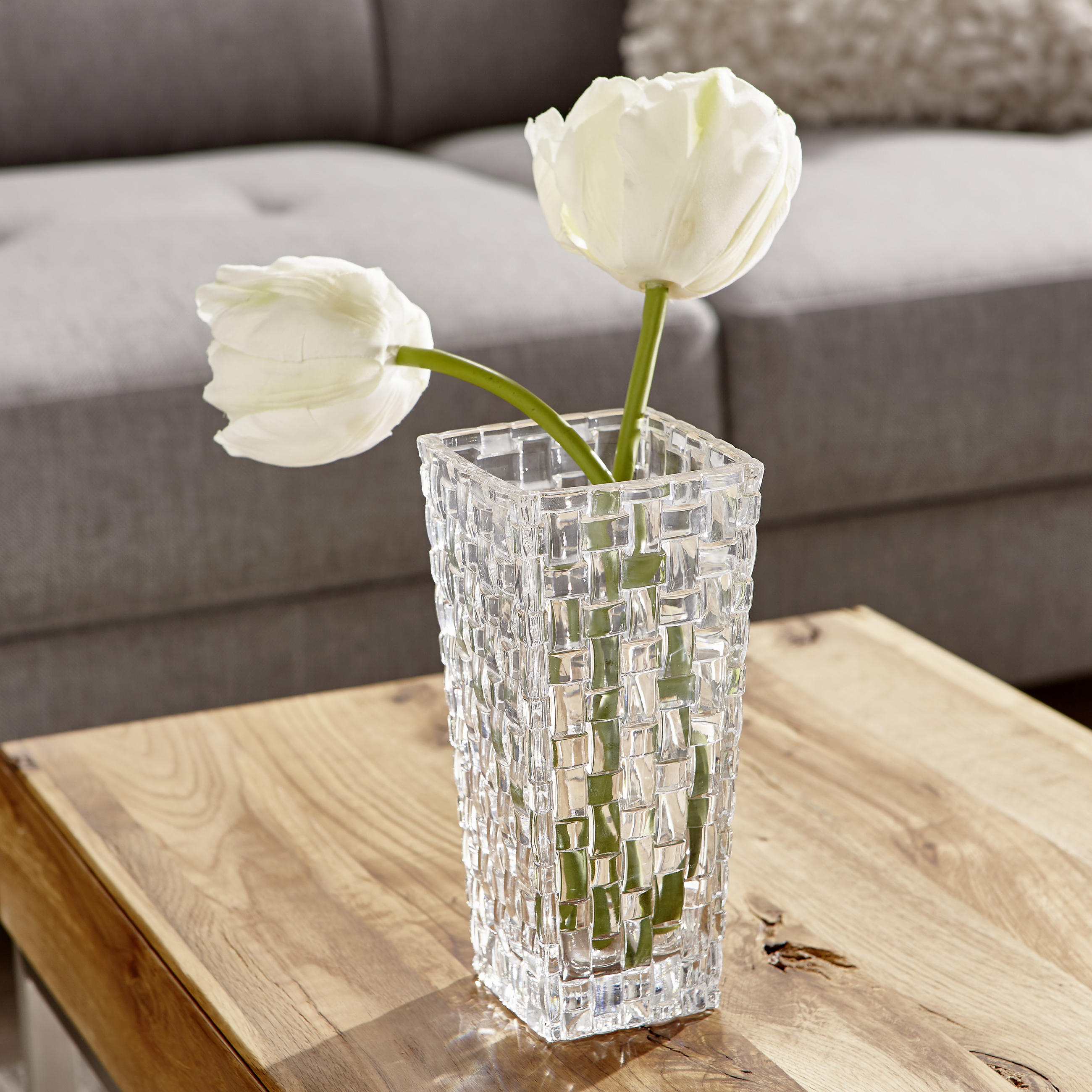 VASE Bossa Nova  - Klar, Basics, Glas (20cm) - Nachtmann