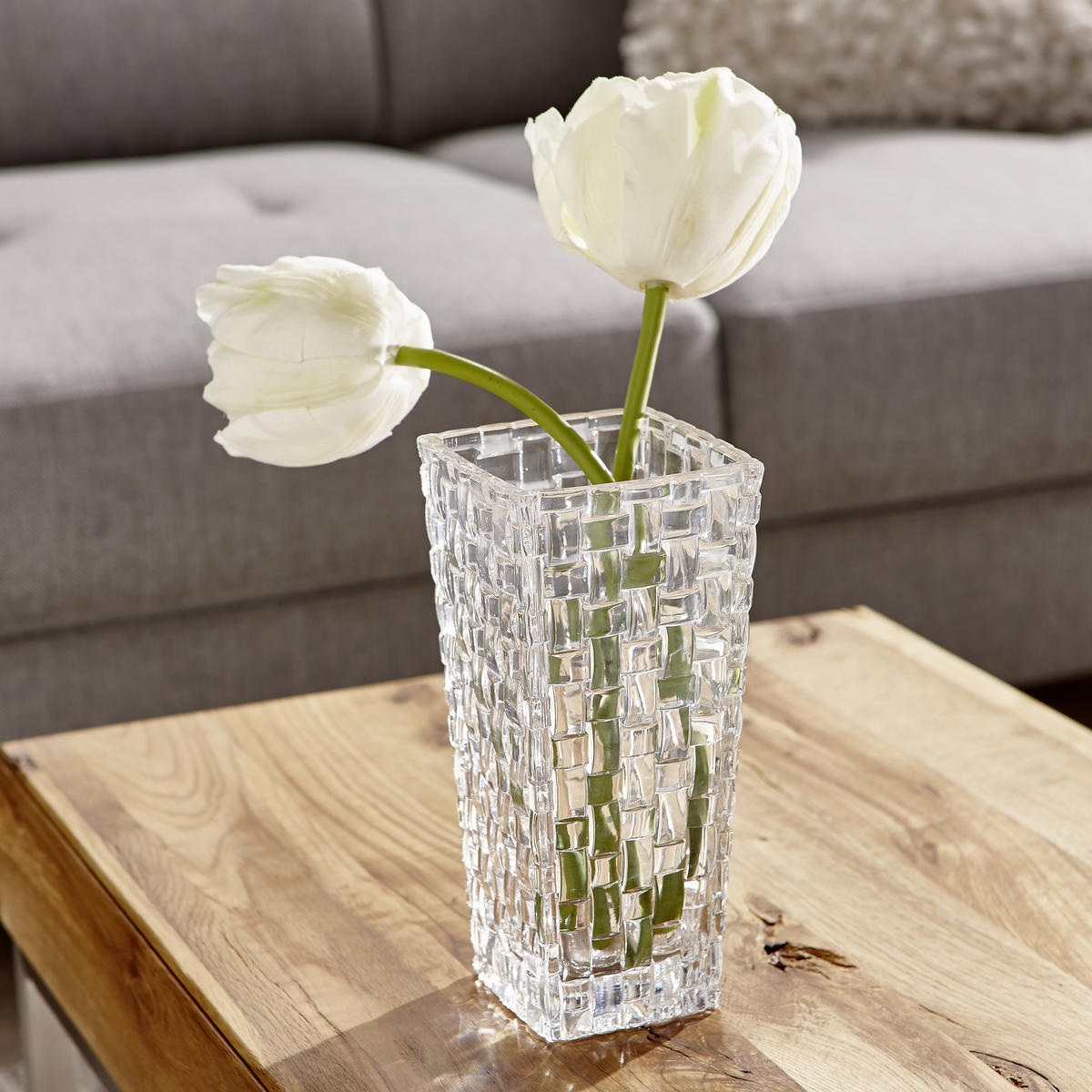 VASE Bossa Nova  - Klar, Basics, Glas (20cm) - Nachtmann