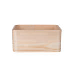 REGALKORB 23/16/10,5 cm   - Naturfarben, Trend, Holz (23/16/10,5cm) - Ambia Home