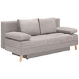 SCHLAFSOFA  in Webstoff Naturfarben  - Naturfarben, KONVENTIONELL, Holz/Textil (195/90/90cm) - Cantus