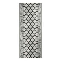 LÄUFER 80/700 cm Grau  - Grau, Design, Kunststoff/Textil (80/700cm) - Novel