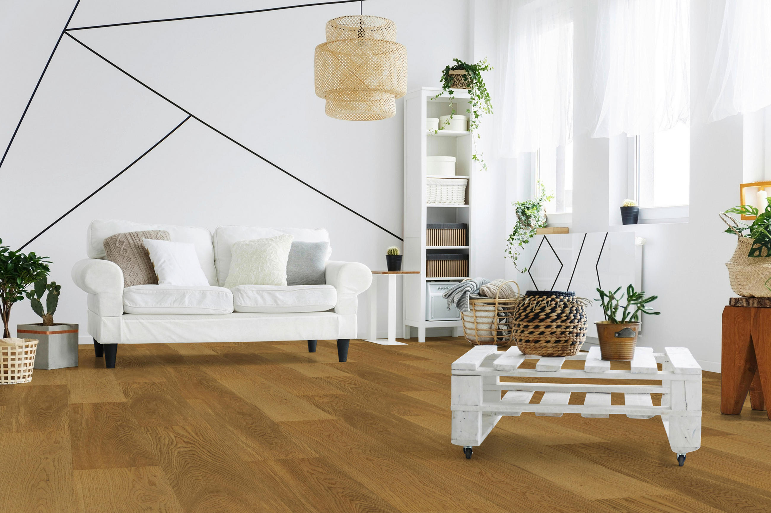 DESIGNBODEN Strohboden 9002 Autumn Wheat  per  m² - KONVENTIONELL (120/19/0,11cm) - Jangal