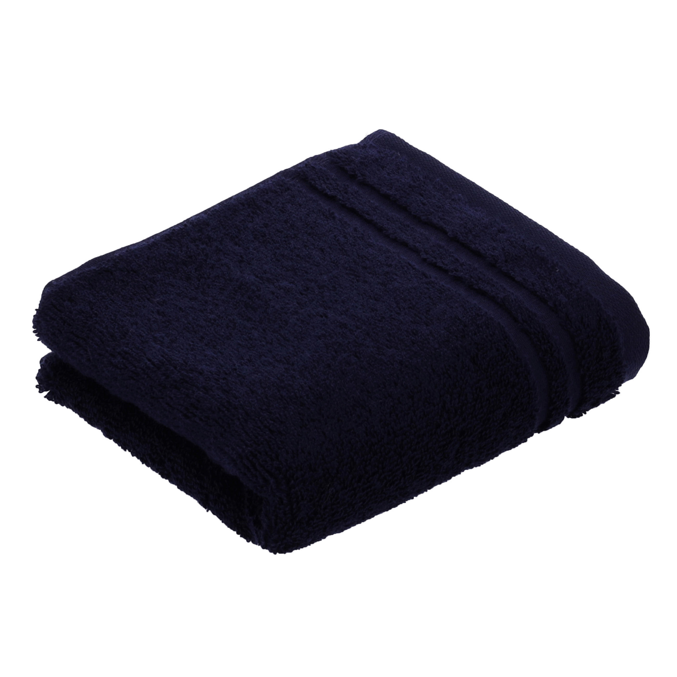 GÄSTETUCH 50/30 cm Vienna Style Supersoft NOS Vossen Wäsche Blau  - Blau, Basics, Textil (50/30cm) - Vossen