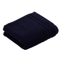 GÄSTETUCH Vienna Style Supersoft NOS Vossen Wäsche Blau 50/30 cm  - Blau, Basics, Textil (50/30cm) - Vossen